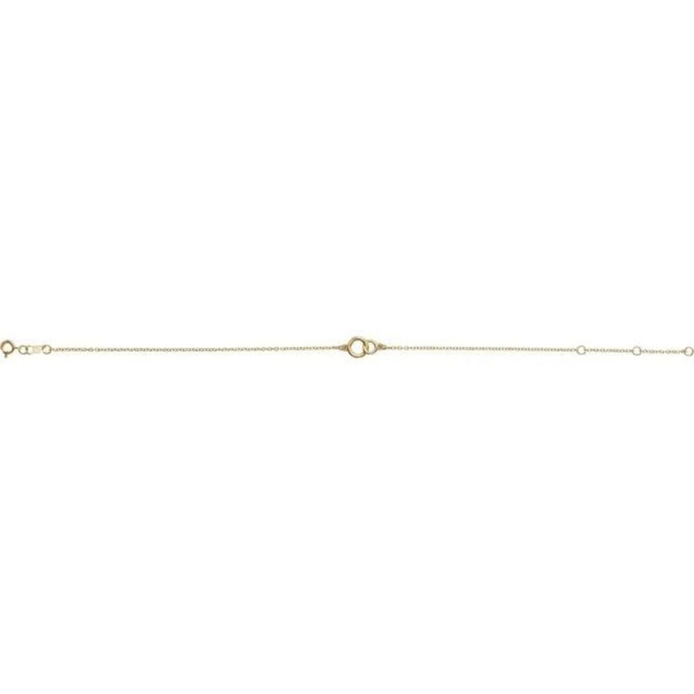 14k Yellow Gold Interlocking Circle Bracelet Dain… - image 5